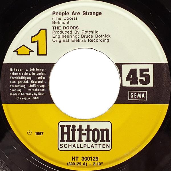 Grote foto the doors people are strange muziek en instrumenten platen elpees singles