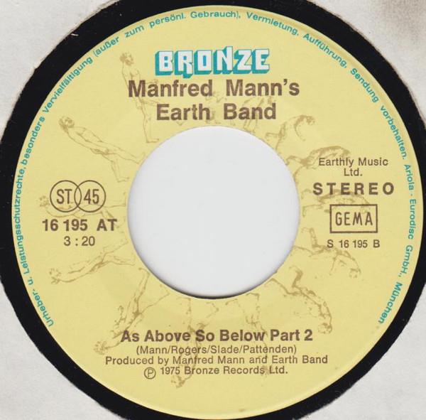 Grote foto manfred mann earth band spirits in the night as above so below muziek en instrumenten platen elpees singles