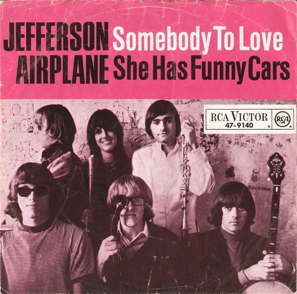 Grote foto jefferson airplane somebody to love she has funny cars muziek en instrumenten platen elpees singles