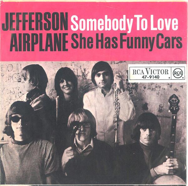 Grote foto jefferson airplane somebody to love she has funny cars muziek en instrumenten platen elpees singles