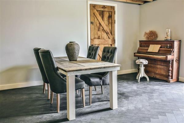 Grote foto sensationele actie luxe steigerhouten tafel 129 huis en inrichting eettafels