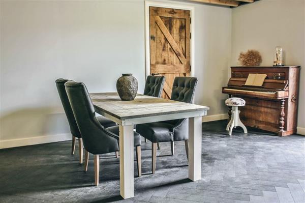 Grote foto sensationele actie luxe steigerhouten tafel 129 huis en inrichting eettafels