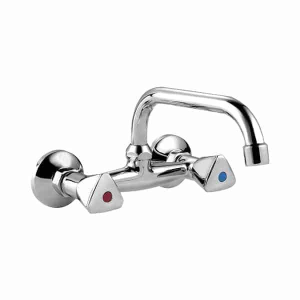 Grote foto keukenkraan wandmengkraan easy ii bo huis en inrichting keukenbenodigdheden