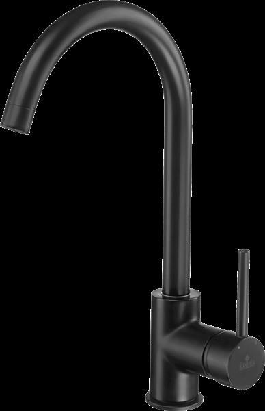 Grote foto keukenkraan milin black zwart huis en inrichting keukenbenodigdheden