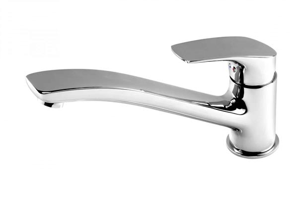 Grote foto keukenkraan designkraan chroom cynia eco huis en inrichting keukenbenodigdheden