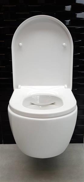 Grote foto wandcloset easy flush standaard doe het zelf en verbouw sanitair