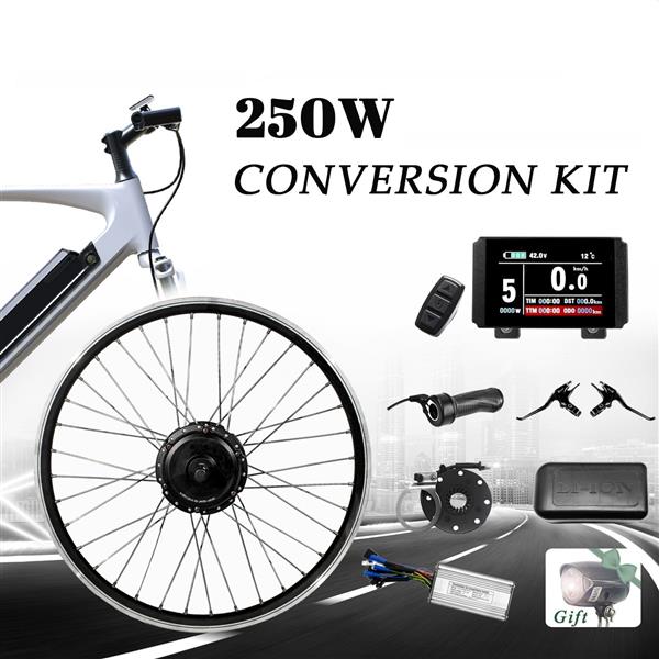 Grote foto ebike kit 36v 250w voorwiel motor ebike kit fietsen en brommers elektrische fietsen