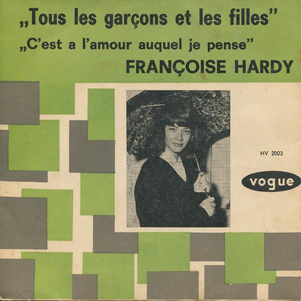 Grote foto fran oise hardy tous les gar ons et les filles muziek en instrumenten platen elpees singles