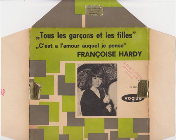 Grote foto fran oise hardy tous les gar ons et les filles muziek en instrumenten platen elpees singles