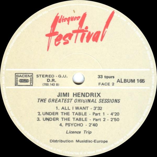 Grote foto jimi hendrix the greatest original sessions muziek en instrumenten platen elpees singles