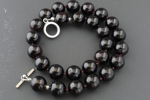 Grote foto granaat ketting oorhanger set sieraden tassen en uiterlijk kettingen