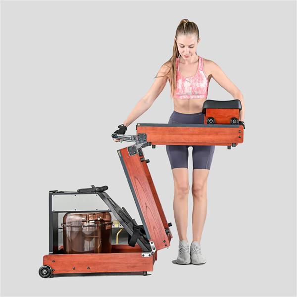 Grote foto kingsmith rowingpad pro opvouwbare roeimachine sport en fitness fitness