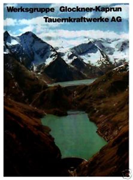Grote foto glockner kaprun tauernkraftwerke 1977 boeken atlassen en landkaarten