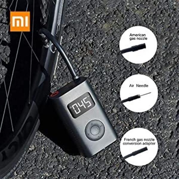 Grote foto xiaomi elektrische pomp 1s voor autobanden fietsbanden en ballen draagbare luchtpomp audio tv en foto algemeen