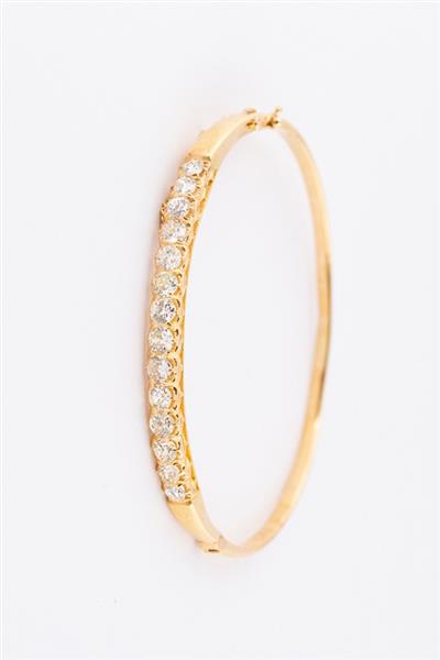 Grote foto gouden armband met briljanten kleding dames sieraden