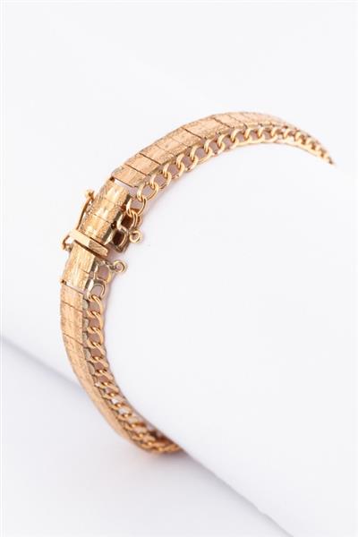 Grote foto gouden schakel armband kleding dames sieraden