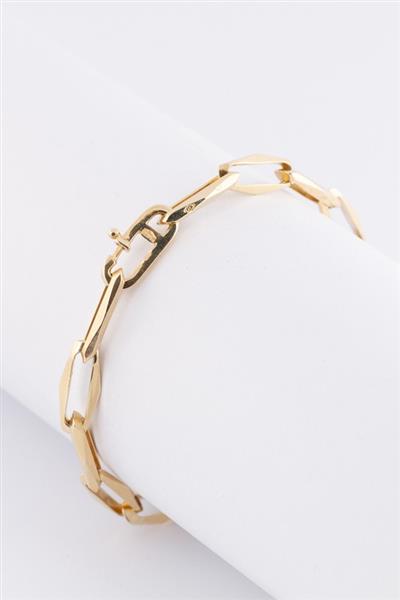 Grote foto gouden close 4 ever schakel armband model lapidee kleding dames sieraden