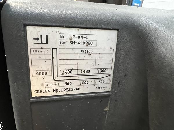 Grote foto 2000 jungheinrich efg v 16 elektrische heftruck 1600kg 410cm side shift 2018 batterij agrarisch heftrucks