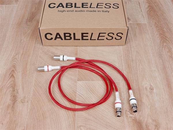 Grote foto cableless aida highend audio interconnects xlr 1 0 metre audio tv en foto onderdelen en accessoires