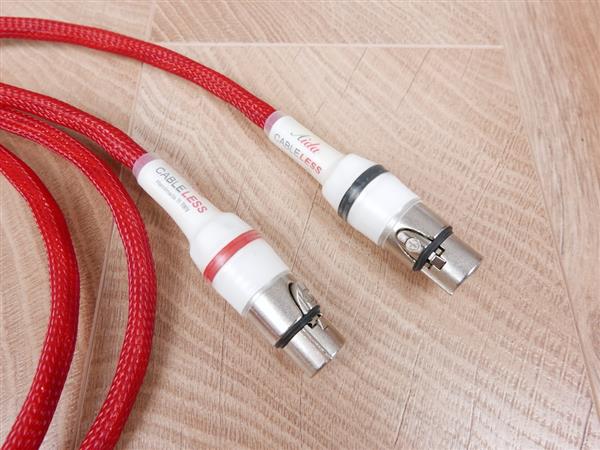 Grote foto cableless aida highend audio interconnects xlr 1 0 metre audio tv en foto onderdelen en accessoires