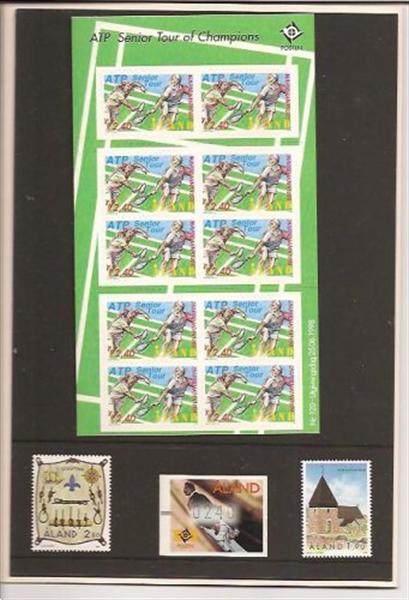 Grote foto jaarset aland 1998 verzamelen postzegels overige