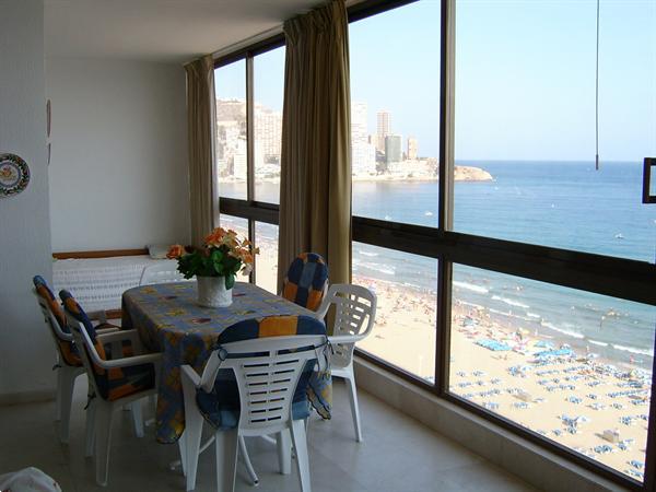 Grote foto benidorm topligging levante gemelos 1 vakantie spaanse kust