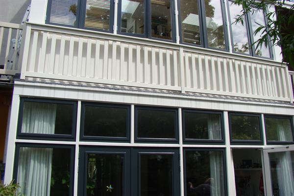 Grote foto hardhouten balkonhekken en terrashekken op maat doe het zelf en verbouw materialen en producten