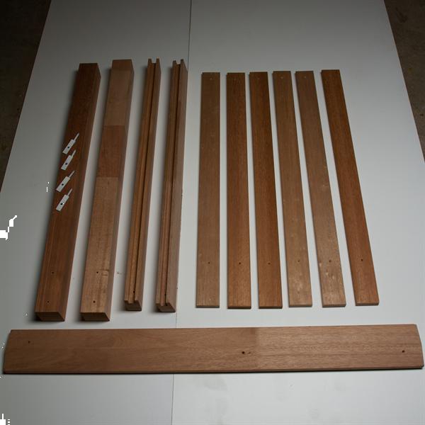 Grote foto hardhouten balkonhekken en terrashekken op maat doe het zelf en verbouw materialen en producten