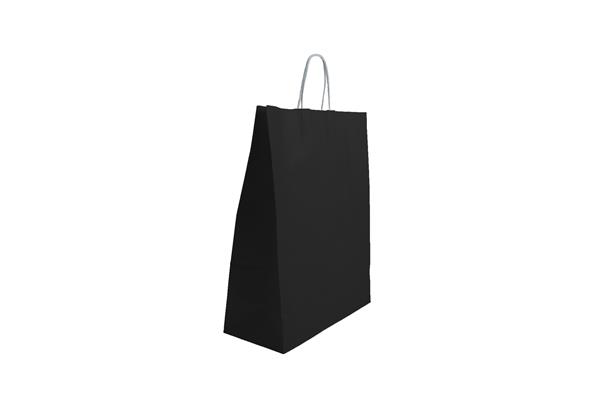 Grote foto papieren draagtasje 320 x 420 mm zwart zakelijke goederen overige zakelijke goederen