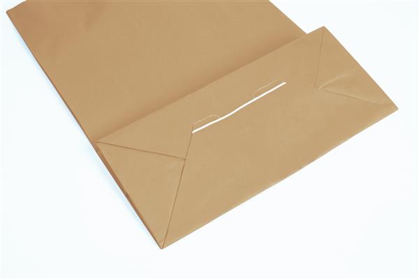 Grote foto bruine papieren draagtassen 220x360 mm zakelijke goederen overige zakelijke goederen