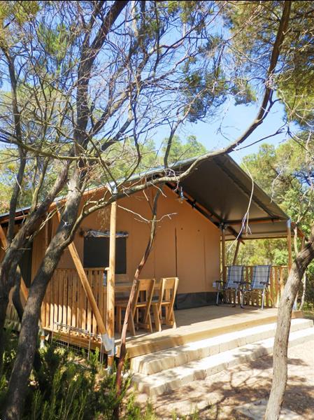 Grote foto luxe safaritent met badkamer op elba vakantie italie
