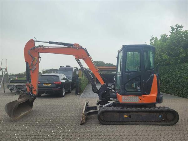 Grote foto hitachi zx55u 5aclr midigraver rups gebruikt doe het zelf en verbouw kranen en graafmachines