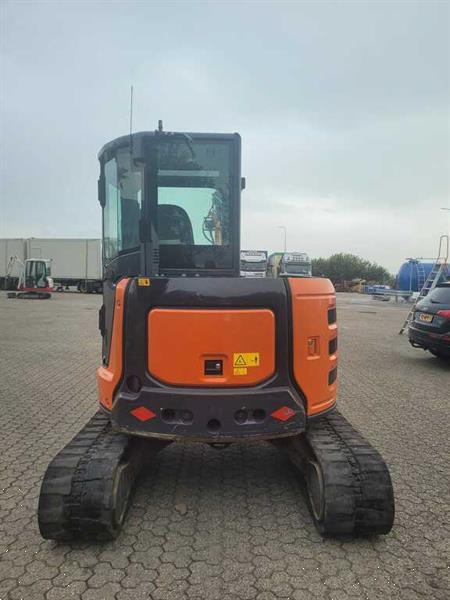 Grote foto hitachi zx55u 5aclr midigraver rups gebruikt doe het zelf en verbouw kranen en graafmachines