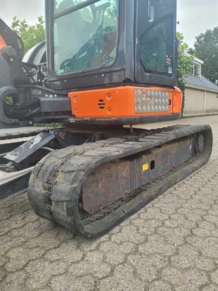 Grote foto hitachi zx55u 5aclr midigraver rups gebruikt doe het zelf en verbouw kranen en graafmachines