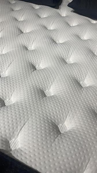 Grote foto zenza opbergbed 2 persoons in antraciet diamant slaapcomfort huis en inrichting bedden