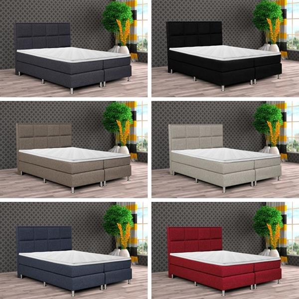 Grote foto face complete boxspring in diverse kleuren bk beds huis en inrichting bedden