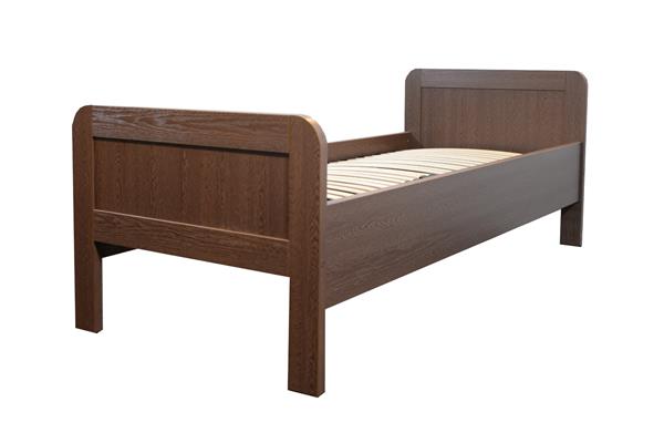 Grote foto john seniorenbed 90x200 walnoot bk beds antiek en kunst stoelen en banken