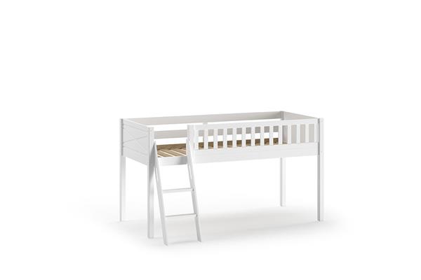 Grote foto scott halfhoogslaper 90x200 wit vipack kinderen en baby complete kinderkamers