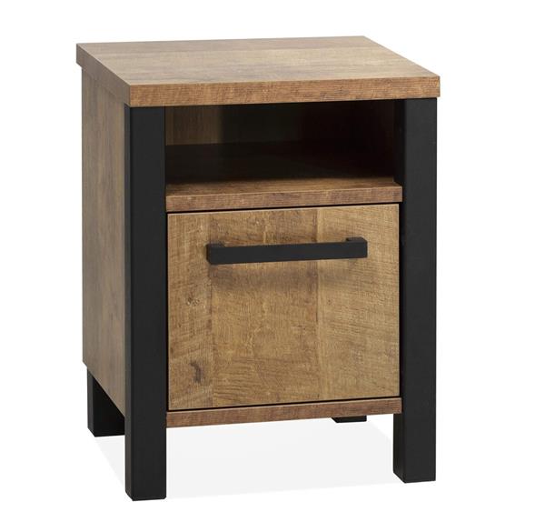 Grote foto charly nachtkastje in old teak maxfurn huis en inrichting complete slaapkamers