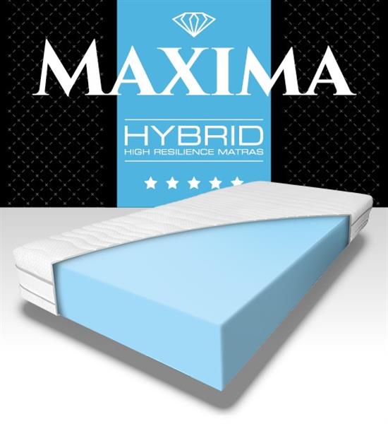 Grote foto maxima hybrid koudschuim matras diamant slaapcomfort huis en inrichting matrassen en bedbodems
