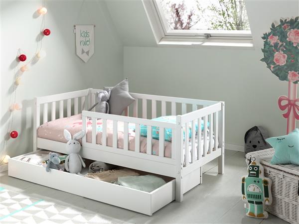 Grote foto peuterbed toddler 70 wit vipack antiek en kunst stoelen en banken