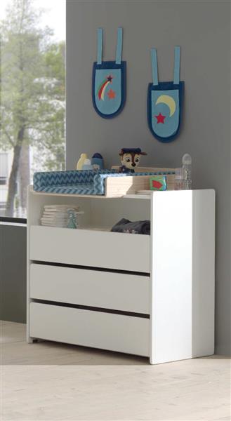 Grote foto kiddy ladekast commode wit vipack huis en inrichting overige