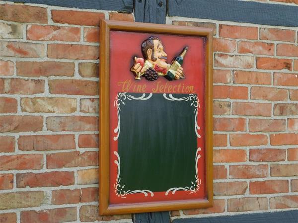 Grote foto klassiek wandbord hout wine selection 3d huis en inrichting woningdecoratie