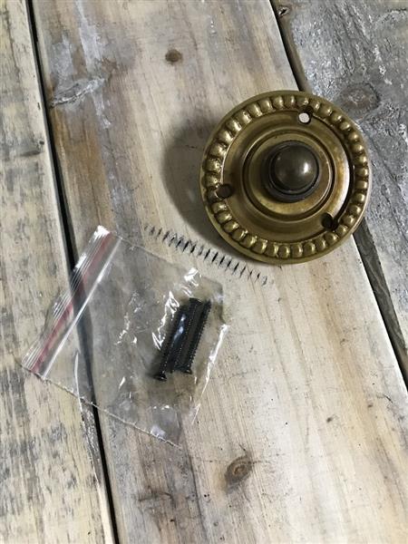 Grote foto antieke deurbel topkwaliteit messing bel uit de vorige eeuw doe het zelf en verbouw materialen en producten