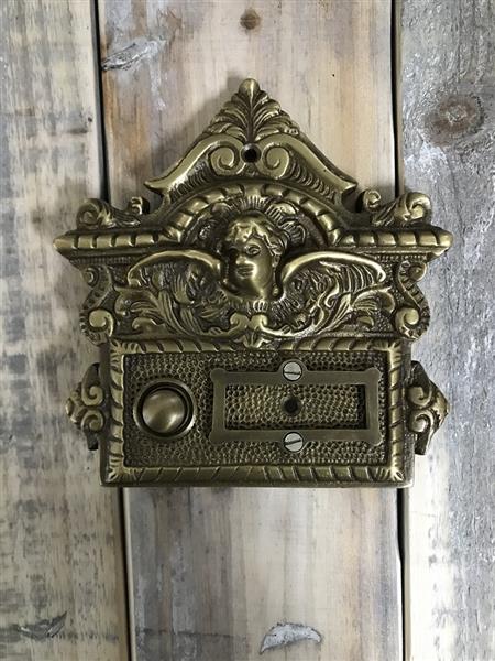 Grote foto deurbel art nouveau house doe het zelf en verbouw materialen en producten
