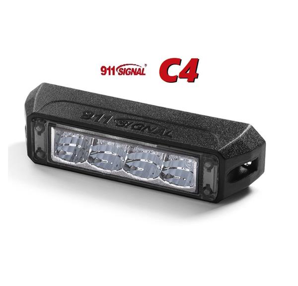 Grote foto 911signal c4 wasp led flitser hoog intensiteit leds ecer65 ip68 12 24v inclusief l beugel auto onderdelen overige auto onderdelen