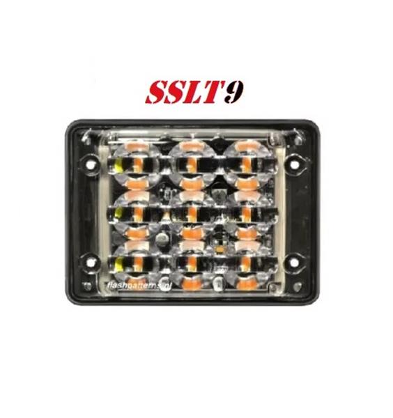 Grote foto sslt9 led flitser 9 x 3 watt ece r65 12 24v auto onderdelen overige auto onderdelen