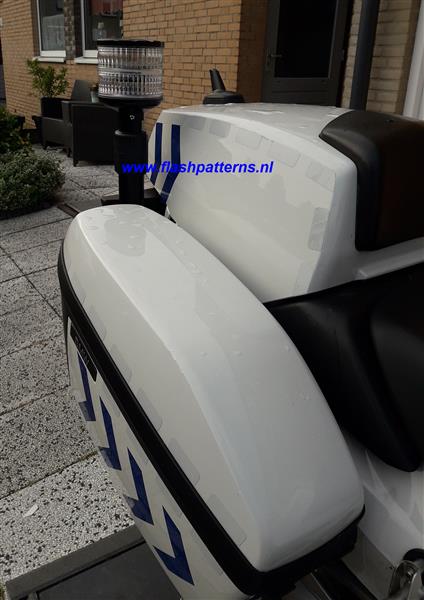 Grote foto mcx dl pro ecer65 ecer10 led motor zwaailamp 12 24v blauw klasse ii auto onderdelen overige auto onderdelen