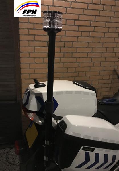 Grote foto mcx dl pro ecer65 ecer10 led motor zwaailamp 12 24v blauw klasse ii auto onderdelen overige auto onderdelen