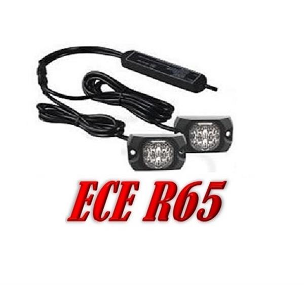 Grote foto xt4 covert hoog intensiteit led flitser set ecer65 12 24v auto onderdelen overige auto onderdelen